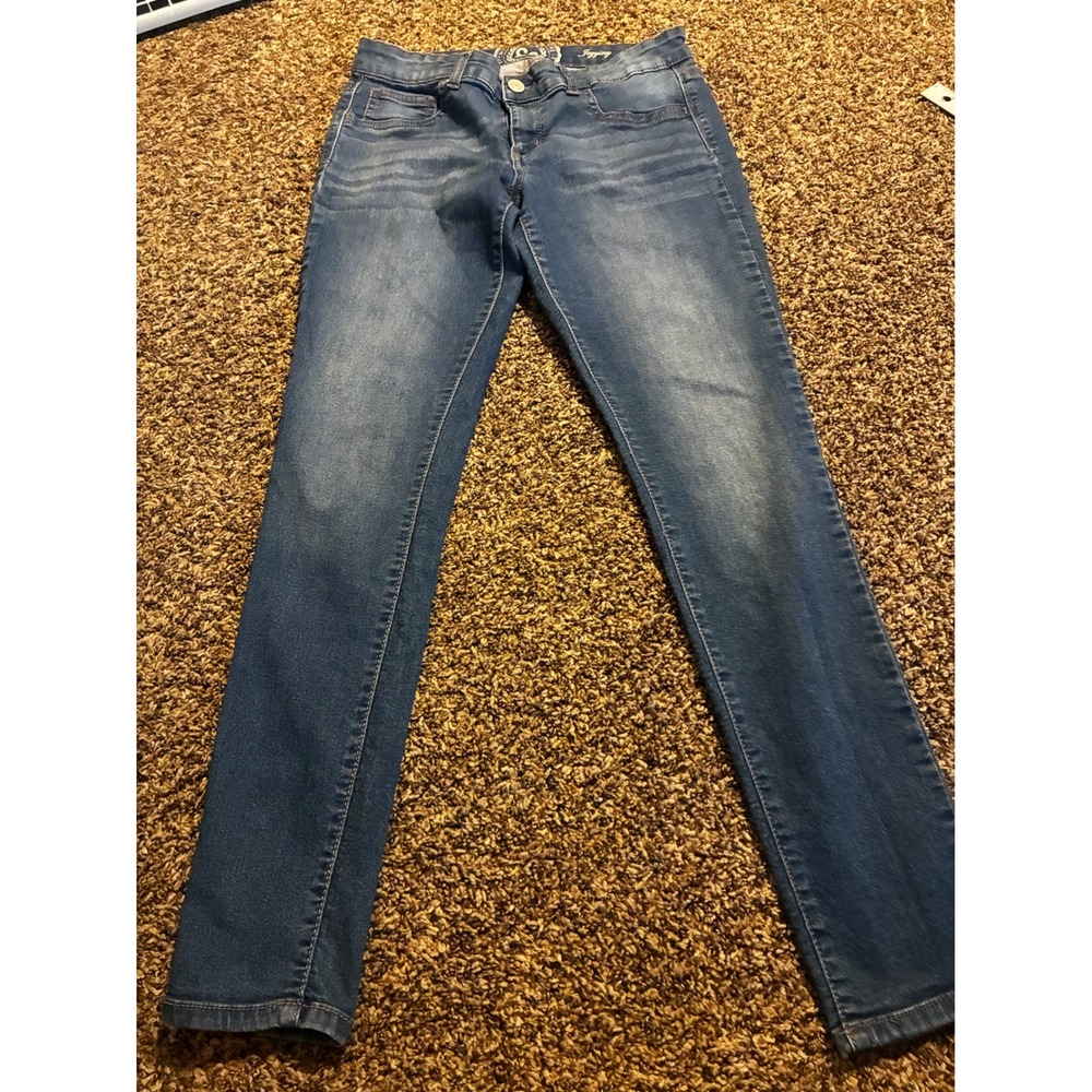 SO Authentic American Heritage Jeggings Medium Wash Slim Fit Denim Jeans Size 13